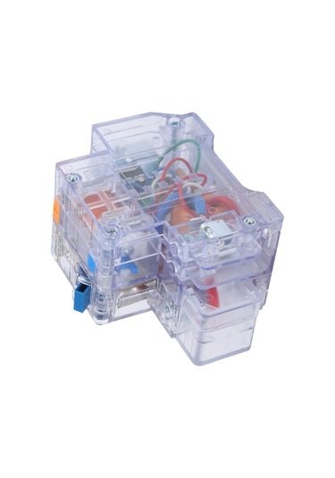 Moveevo Dz47le-63 1p+n C63 Ev Elektrik Sigortası, Şeffaf Akım Korumalı Anahtar, Ev Ve Ofis Tüketim Akımı Koruyucu, 0.03a Sızıntı Akımı, 0.1s Hızlı Kapanma