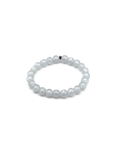 Beyisa Küre Kesim Gece Yanan Işıklı Fosforlu Toz Kehribar Bileklik Kedi Gözü Toptan Beyisa Bileklik