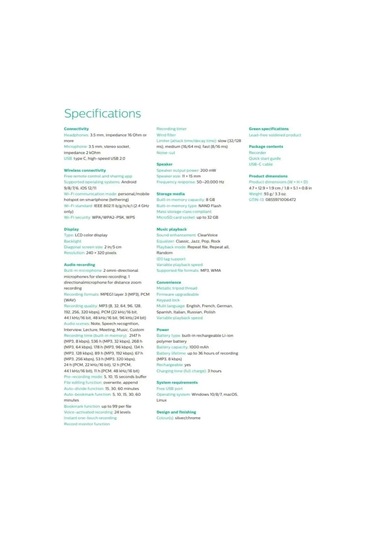 Phılıps Dvt4110 Ses Tracer Dijital