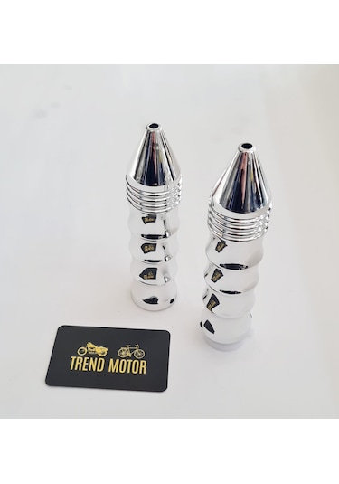 Sivri Elcik Nikel Takım - Motosiklet Cg Çita Modifiye