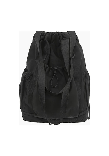 Elmpaly Khaki Renkli Unisex Nylon Sirt Cantasi Ayakkabi Bolmeli Hafif Spor Seyahat Cantasi Haki