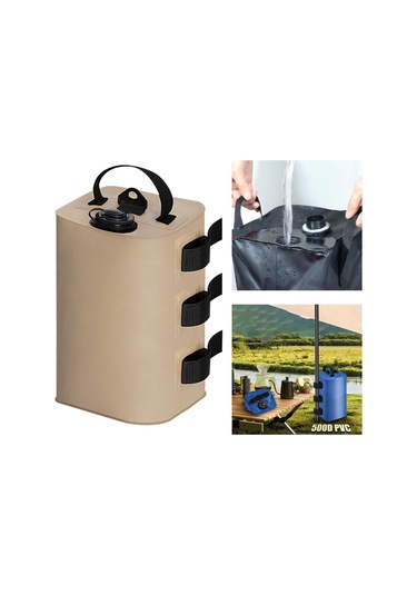 Dolıty Gölgelik Su Ağırlık Çantası Katlanır Bacak Haki-10-l 10 L Çok Renkli