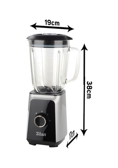 Zilan ZLN3925 1500 ML 1000 W Stand Blender