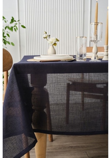 Karaca Christina Masa Örtüsü 140 X 200 Cm Mavi Mavi