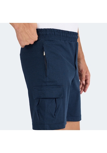 Slazenger NECK I Erkek Cepli Lacivert Şort