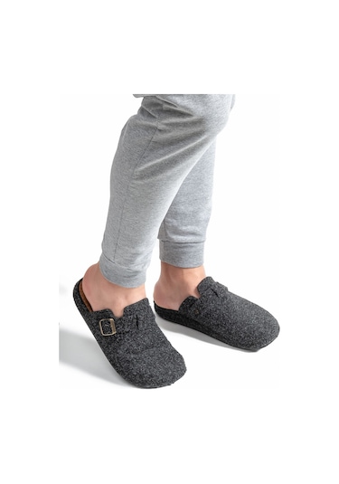 Twigy Manu Erkek Ev Terliği Siyah 41/45 AA0430 Siyah