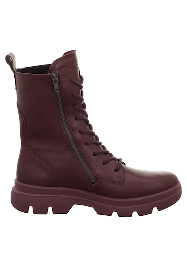 Legero 2-000290 Angelina Kadın Bordo Deri Gore-tex Bot Bordo