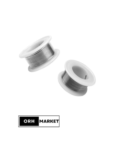50gr 0.80mm Kalınlıkta Makara Lehim Teli – Yüksek Kalite, 6 Metre Uzunluk