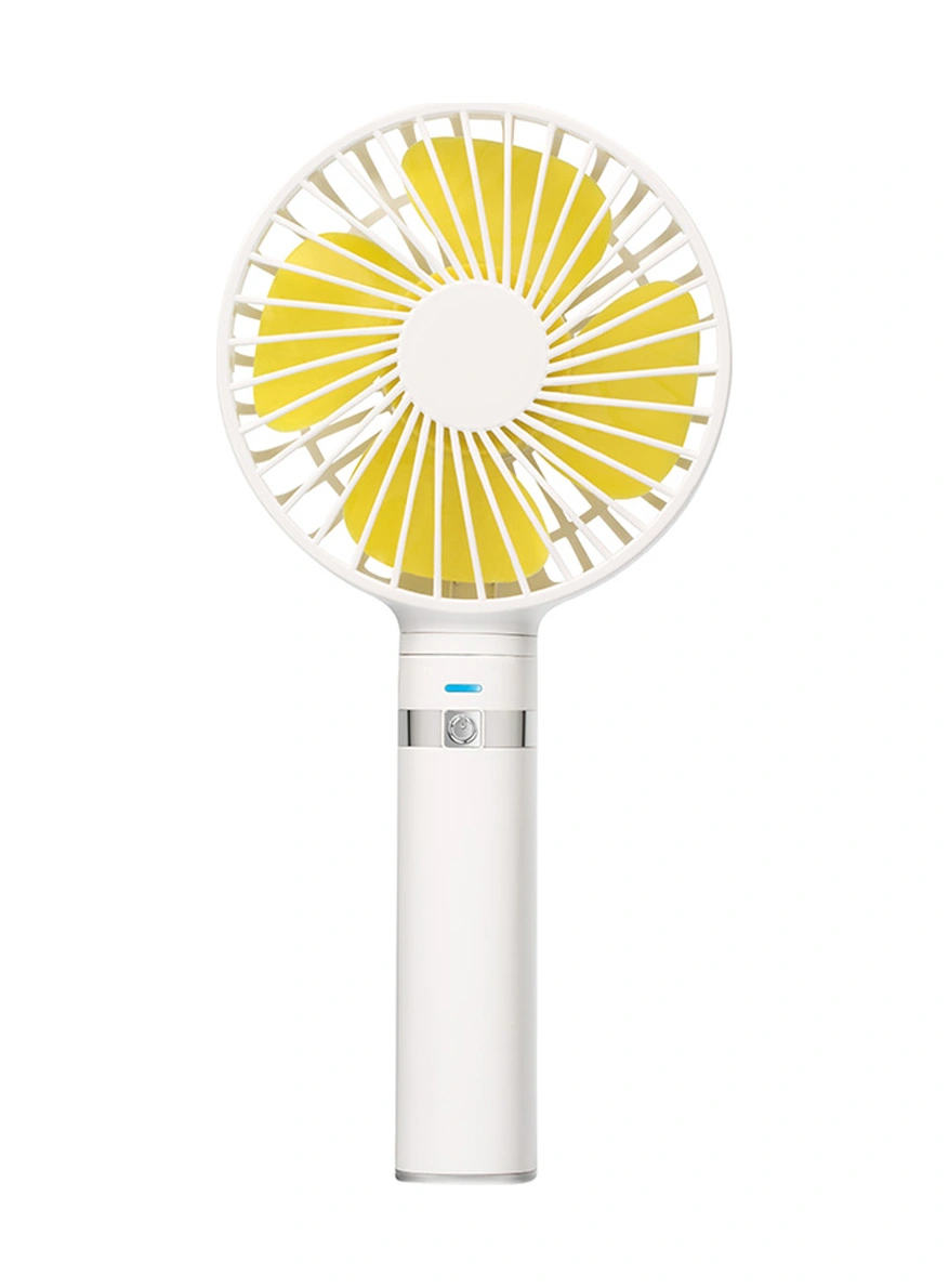 Neevoyu Usb Şarj Edilebilir Elden Taşınabilir Katlanabilir Mini Fan - 3 Hızlı Soğutma, Sessiz Çalışma, Taşınabilir Tasarım Battery Yok - Buz Mavisi