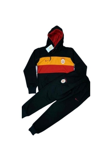 Erkek Kız İçi Polar Eşofman Takım 6 - 16 Yaş (554822696) Kırmızı - Siyah