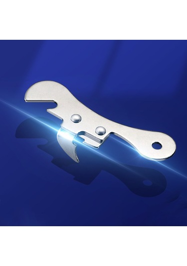 Shineyee Çelik Materyal Multifonksiyonel Şişe Açıcı - Konserve Açma Ve Şarjör İşleviyle Ev, Restoran Kullanıma Uygun Diğer