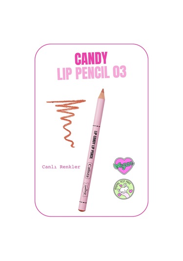 Callista Lip Candy Dudak Kalemi 03 Cookie Dough - Nude