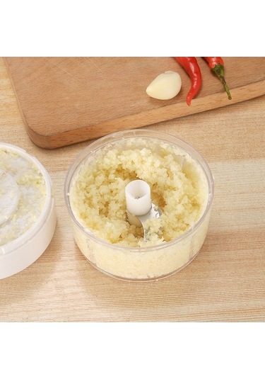 Dancemonkey Cbtx Ev Mutfak Sarımsak Cihazı, Manuel Çekme Vurma, Rastgele Renk Teslimatı Çok Renkli