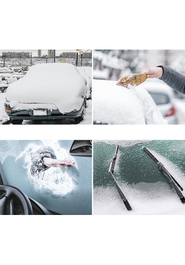 Suntek Van Suv Için Buz Ve Kar Ön Cam Koruması Araç Kapağı 255cmx235cm