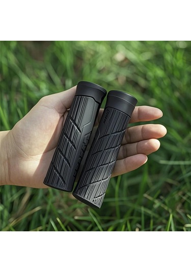 Monyee Mountain Bike Silikon El Tutucuları: Kaymazsız, Şok Emici, Kilitlebilir - Turuncu Çift, Bisiklet Aksesuarı Çok Renkli