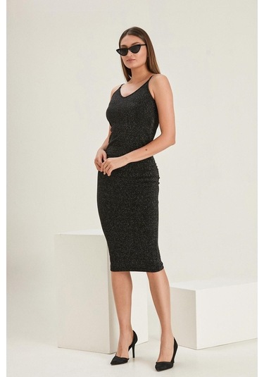 Alexandergardı Parıltılı Askılı Bluz (B22-23400)