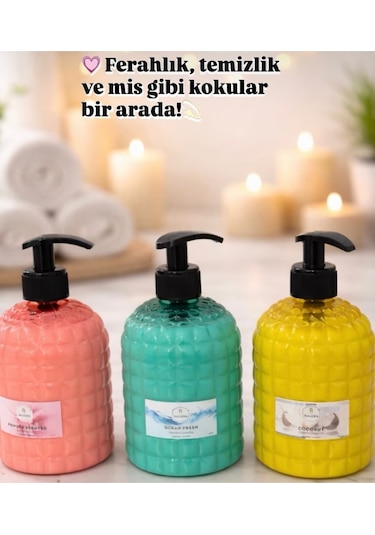 Sıvı Sabun 500ml 3lü Set