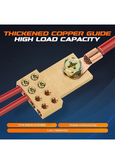 Chuangyinshop 2 In 6 Out 2 Inç 6 8 12 Çıkışlı Bağlantı Terminali Fj6 Paralel Konnektör Yüzey Montaj Dağıtım Kutusu Splitter Karavan Ve Tekne