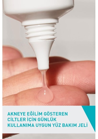 Cerave Yağlı ve Düzensiz Cilter için Yüz Bakım Jeli 40 ml