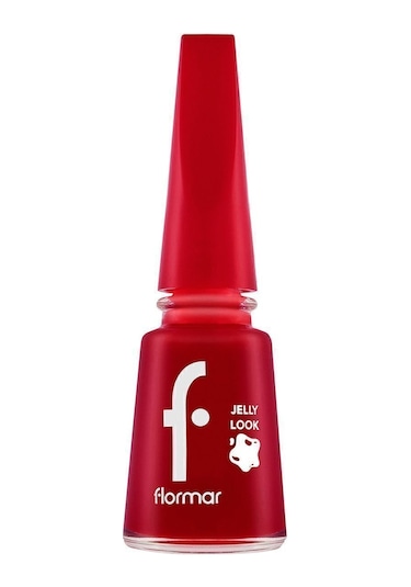 Flormar Oje - Jelly Look Nail Enamel Jl23 Stunning Red 8690604282173