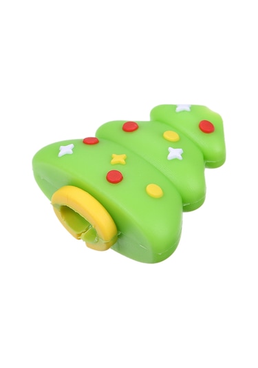 Skycity Noel Ağaç Desenli Kablolu Korumalı Kılıf - Kabloları Kırılmadan Ve Yırtılmadan Korur, Dekoratif Ve Tanımlanabilir