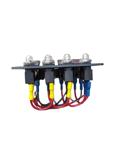 Tekne Ve Karavan Otomatik Sigorta Paneli. 4'Lü