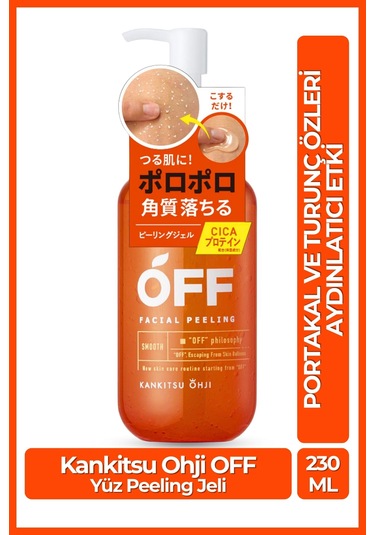 Cosmetex Roland Kankitsu Ohji Off Narenciye Özlü Arındırıcı Peeling Jeli