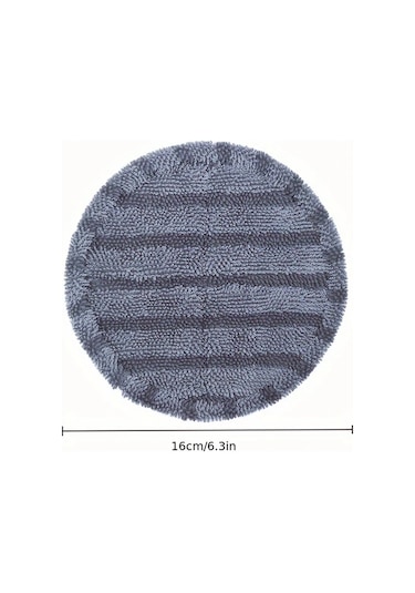 Boatshop1 6 Adet V6 V7 V8 V10 V11 V12 V15 Uyumlu Mikrofiber Mop Pedleri Islak Kuru Elektrikli Mop Başlığı Kolay Kurulum Zemin Temizleme Kumaşı