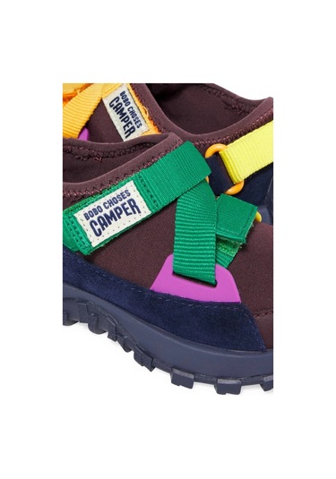 Bobo Choses X Camper Drift Trail Deri Tasarım Çocuk Sneaker Kahverengi