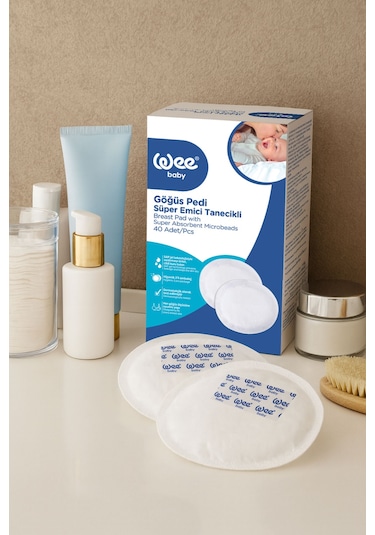 Wee Baby 40'lı Klasik Yapışkanlı Göğüs Pedi (40x12 480 Adet)