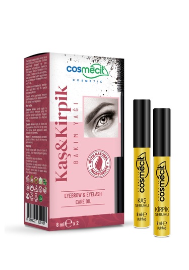 Kaş & Kirpik Bakım Yağı 8 Ml+8 Ml