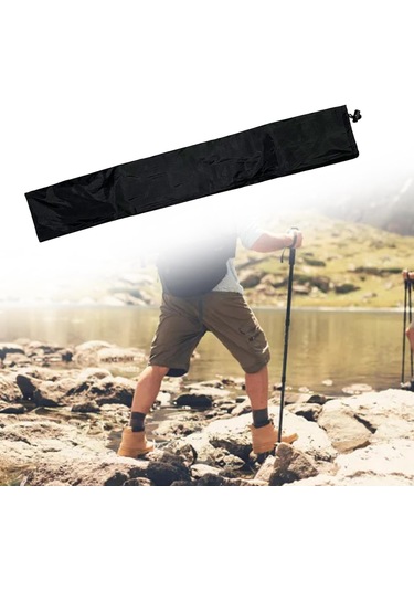 Dolıty Trekking Direği Taşıma Çantası Ayarlanabilir 11.5cmx70cm Siyah