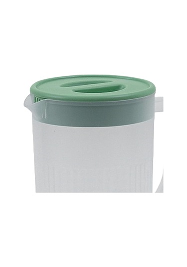 Suntek Magideal Kapaklı Su Sürahisi Buzdolabı Ev Beyaz-yeşil