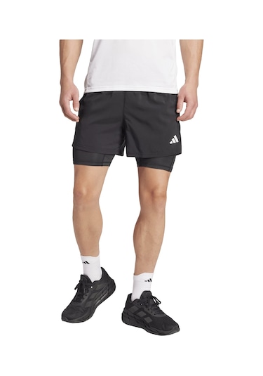 Adidas Adi Das Otr B 2in1 Ps Erkek Siyah Koşu Şortu Blk Siyah