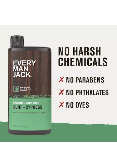 Every Man Jack Surf + Cypress Nemlendirici Duş Jeli 500ml Diğer
