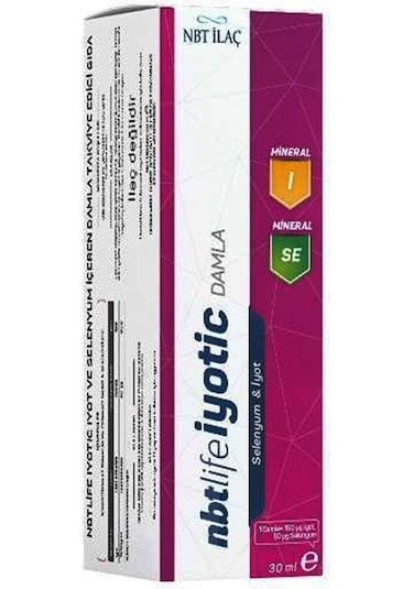 Nbtlife Iyotic Damla 30Ml - Iyot Ve Selenyum Içeren Damla