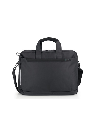İki Bölmeli Evrak Ve Dizüstü Bilgisayar Çantası-134428 Siyah