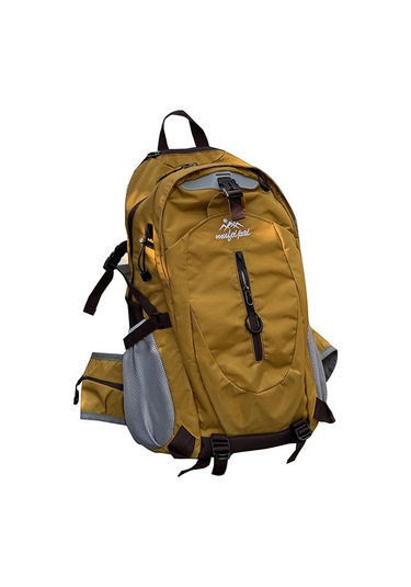 Açık Hava Sporları Kamp Hafif Bisiklet Yürüyüş Sıçramaya Dayanıklı Çanta Çay Evi Sarısı