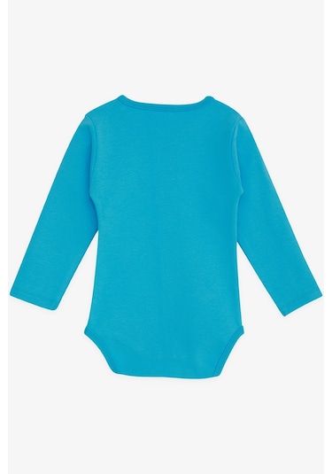 Breeze Erkek Bebek Çıtçıtlı Zıbın Arkadaş Temalı 9 Ay-3 Yaş, Mavi