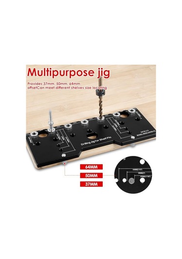 Raf Pimi Şablonu Raf Pimi Kılavuzu Hassas Dolap Montaj Şablonu Şablonu