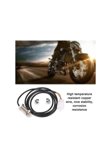 Fortunelane Motosiklet Atv Hızı Devir Ölçer: Dayanıklı Bakır Sensör + Mıknatıslar - Yüksek Hassasiyetli
