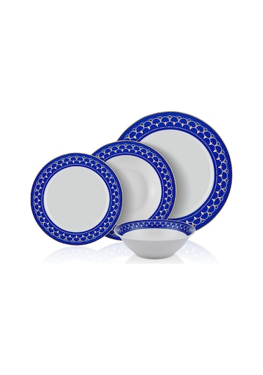 The Mia MIREIRA 24 Parça Yemek Seti - Bone Porselen