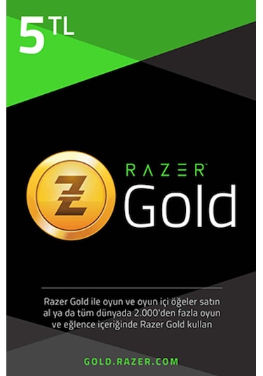 5 Tl Razer Gold Tr Pin