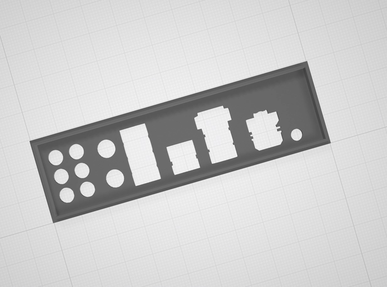 Msı B650 Gaming Plus Wifi Uyumlu Anakart Arka Aynası