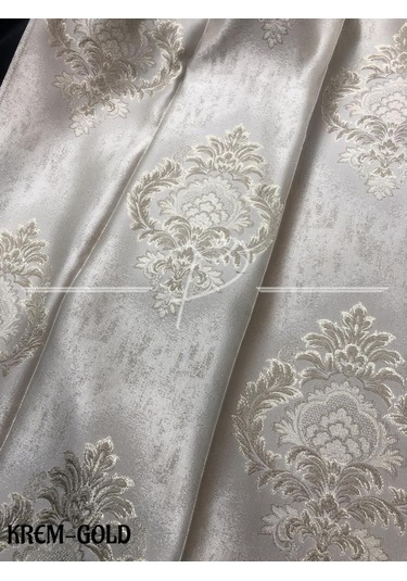 Fon Perdetaç Marka Claose Desen Damask Motifli Fon