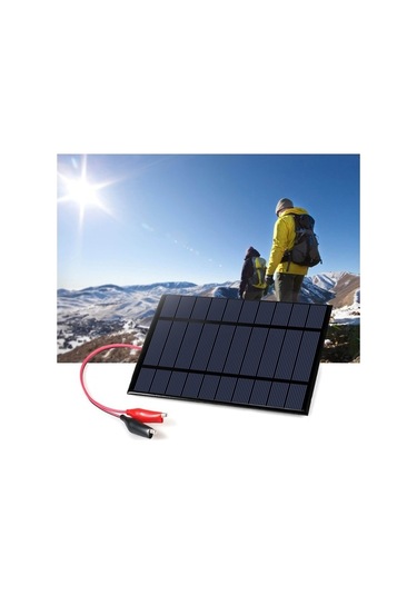 Pazly Taşınabilir 2.5w 5v Güneş Paneli - Kamp Seyahat İçin Dıy Şarj Cihazı