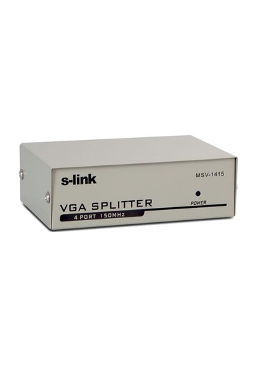 S Link Msv 1415 4 Vga 150Mhz Monitör Çoklayıcı