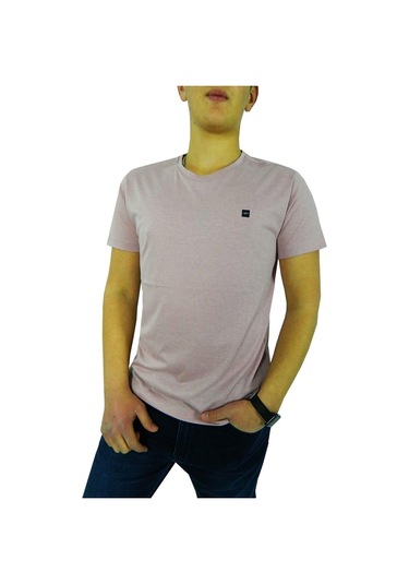 Naykı Erkek Sıfır Yaka Petek Süprem T-Shirt 2124 Bgl-St01016