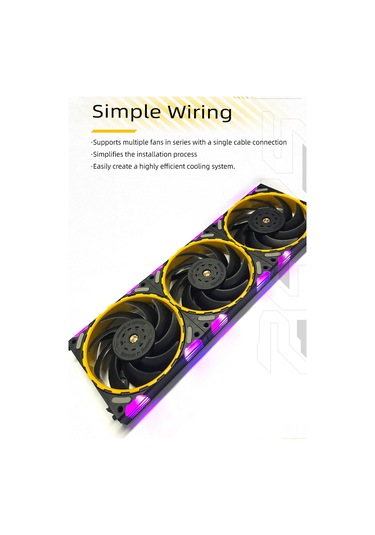 Jeehugo 12cm Rgb Bilgisayar Kasası Fanı - Hdb Yataklı, Düşük Gürültü, Pwm Hız Kontrolü, 1850rpm Soğutma Performansı, Siyah Siyah