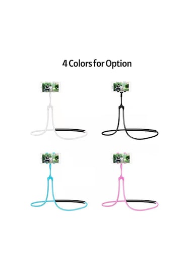 Singree Çok Amaçlı Boyun Askılı Telefon Tutucu - Esnek Hortumlu, 10cm'ye Kadar Uyumlu, Rahat Kullanım